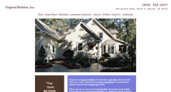 Desktop Screenshot of englandbuilders.com